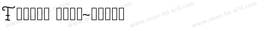 Tattoo font字体转换